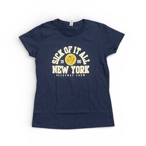 Sick of it All NYHC Women’s Medium Semi-Fitted Tee